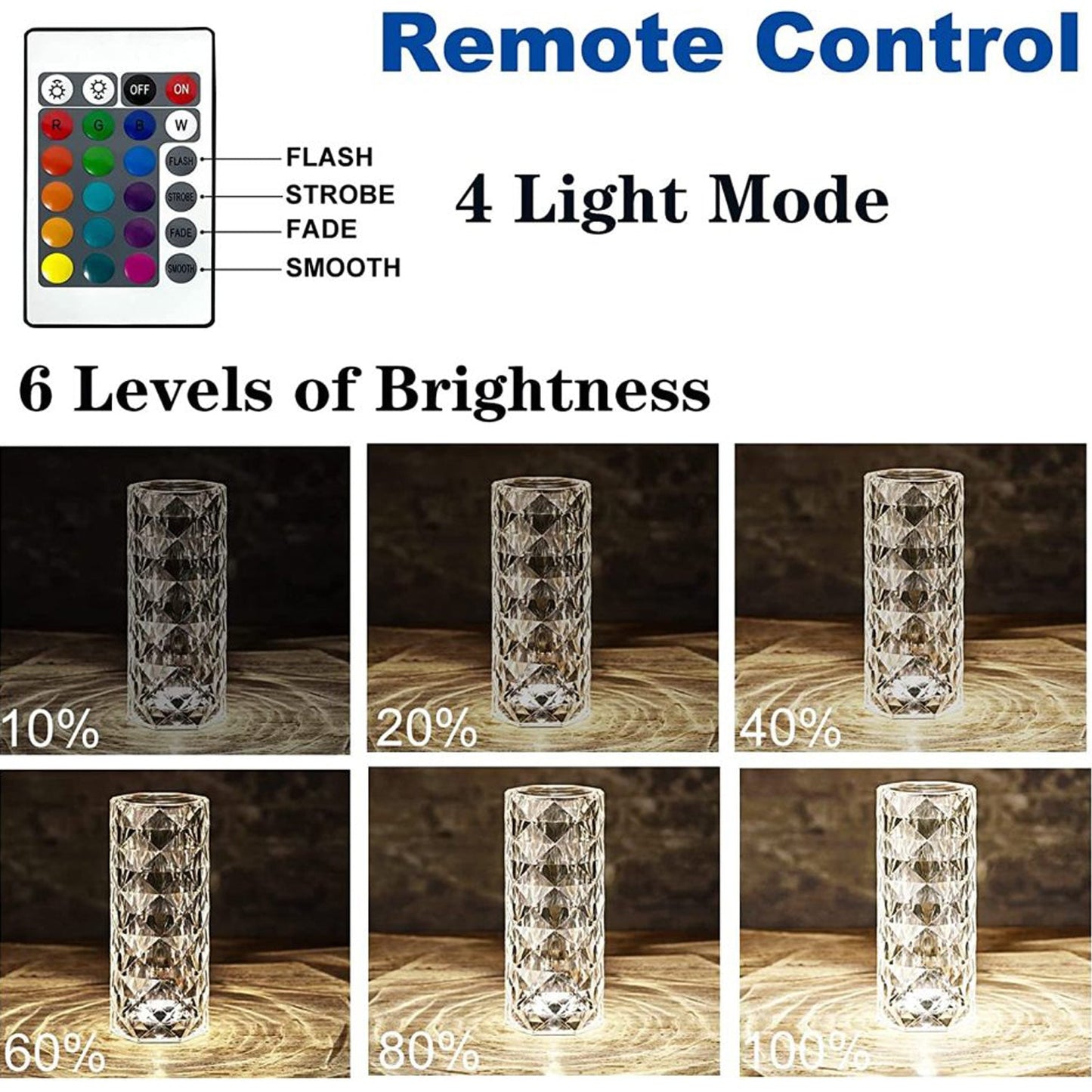 Crystal Touch Lamp 